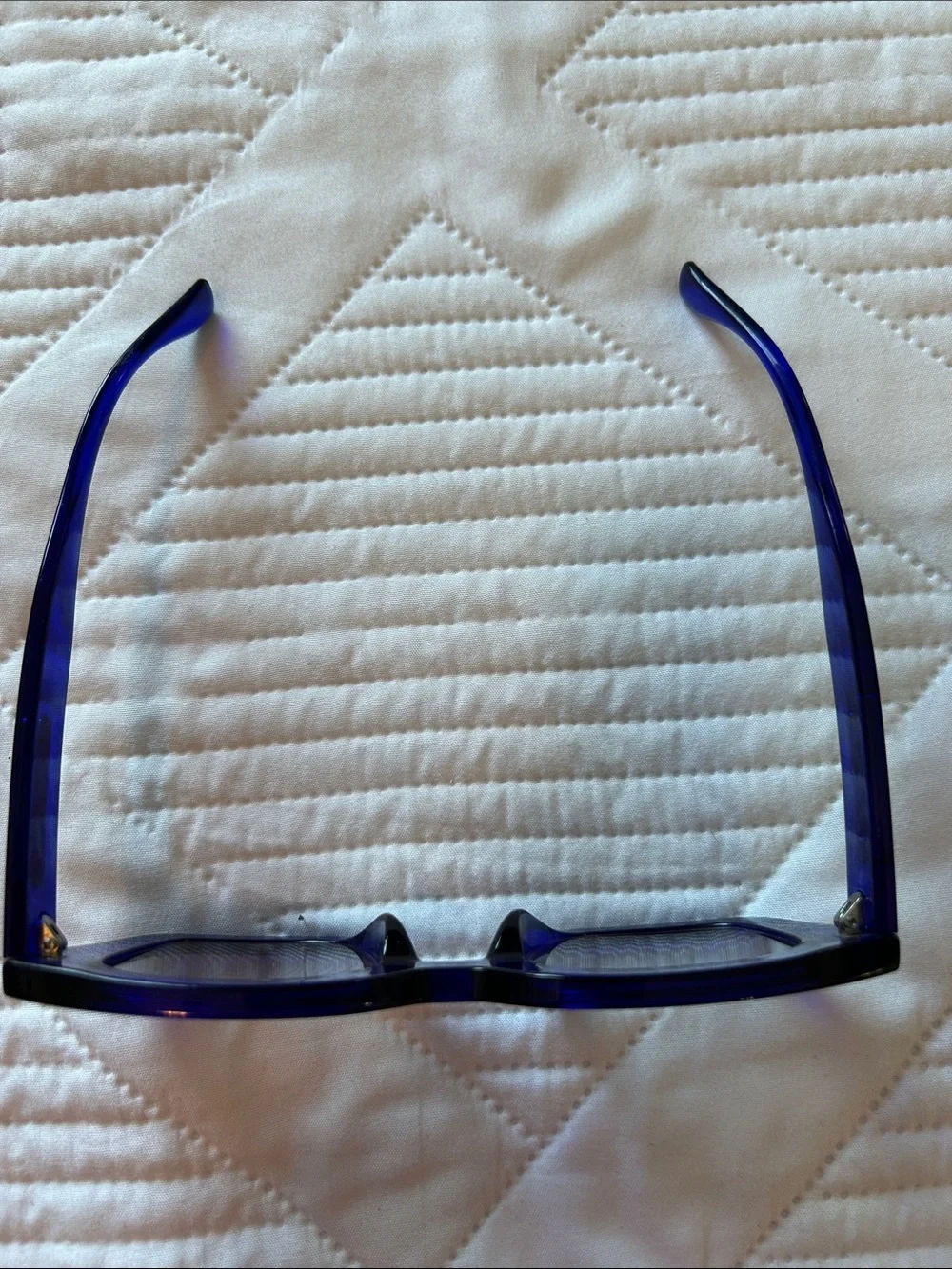 Bold Cobalt Blue women’s Rectangular Sunglasses